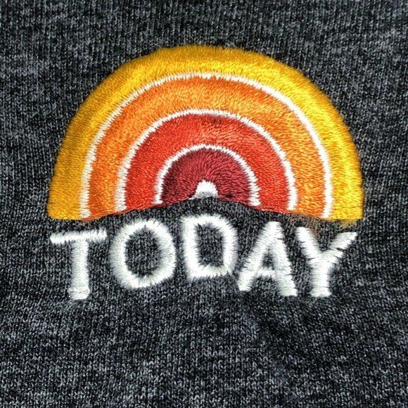 The Today Show Embroidered Shirt Jerzees NBC - Picture 3 of 6